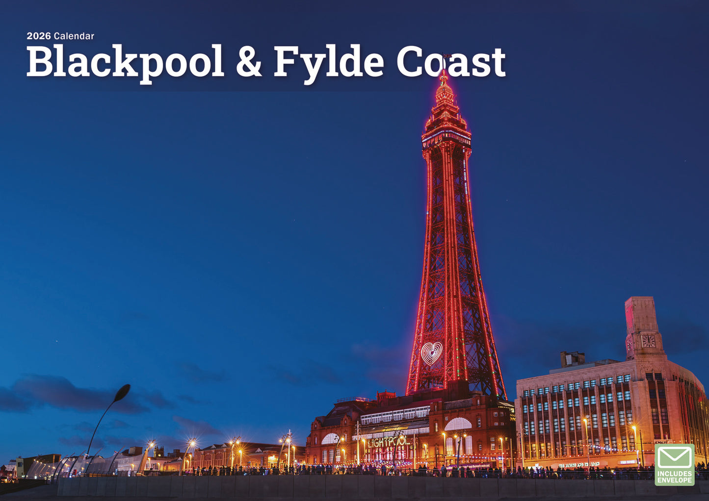 Blackpool & Fylde Coast A4 Calendar 2026