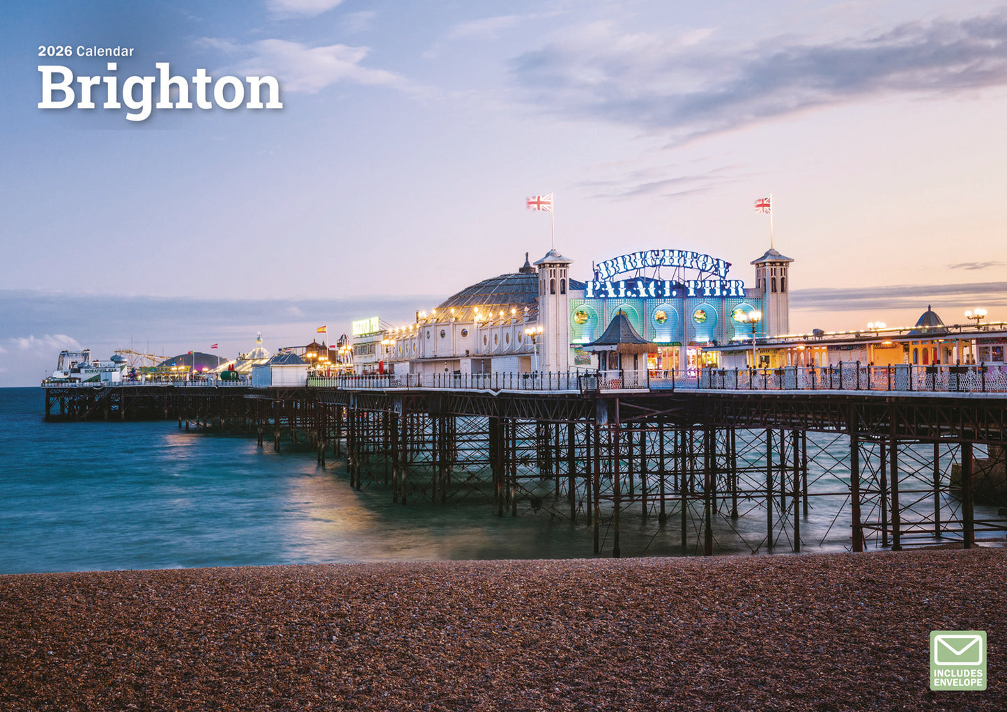 Brighton A4 Calendar 2026