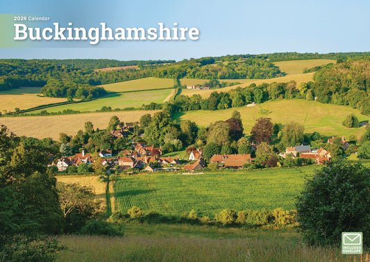 Buckinghamshire A4 Calendar 2026