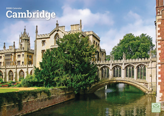 Cambridge A4 Calendar 2026