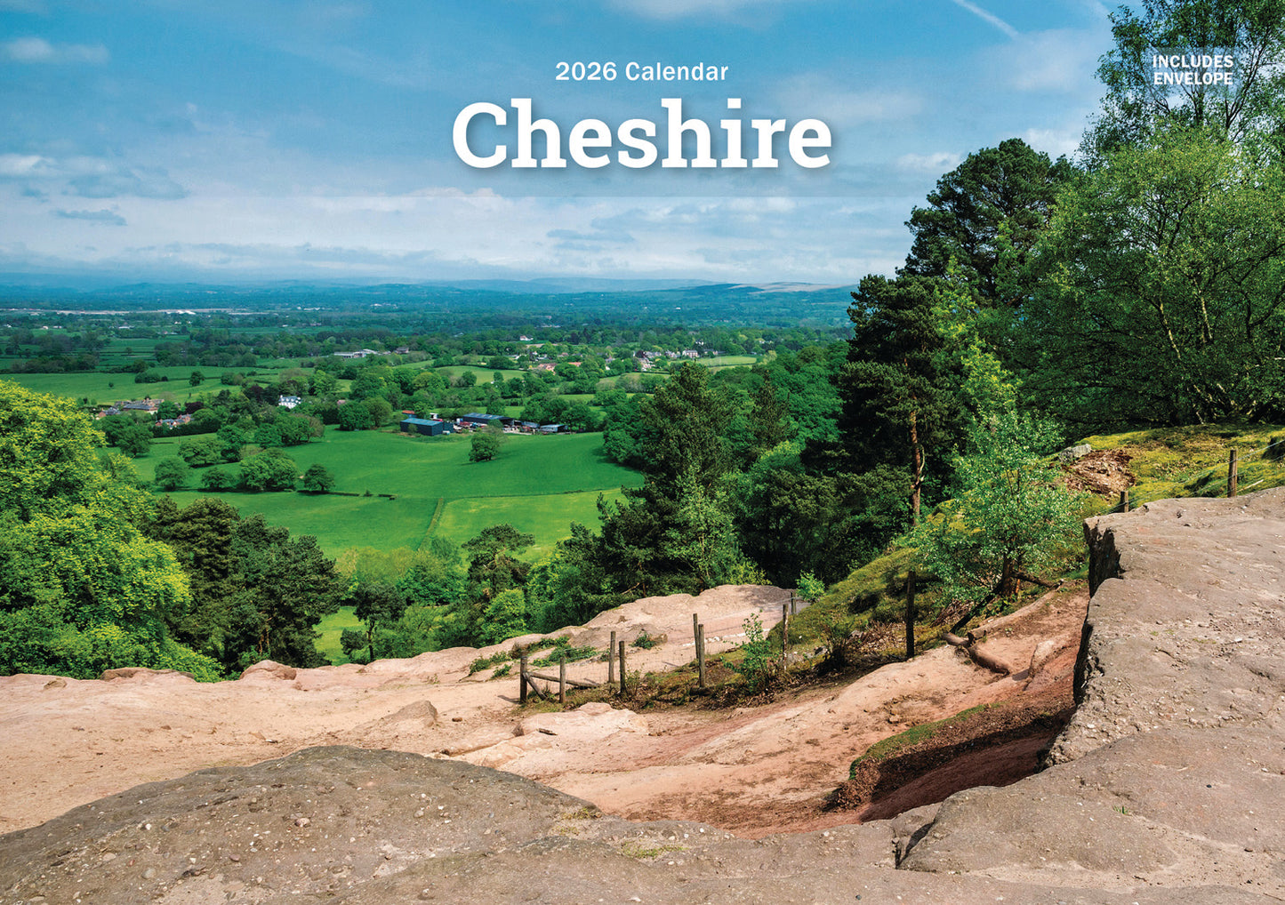 Cheshire A5 Calendar 2026