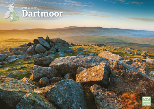 Dartmoor A4 Calendar 2026