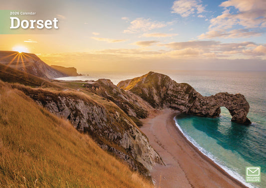 Dorset A4 Calendar 2026