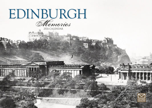 Edinburgh Memories A4 Calendar 2026