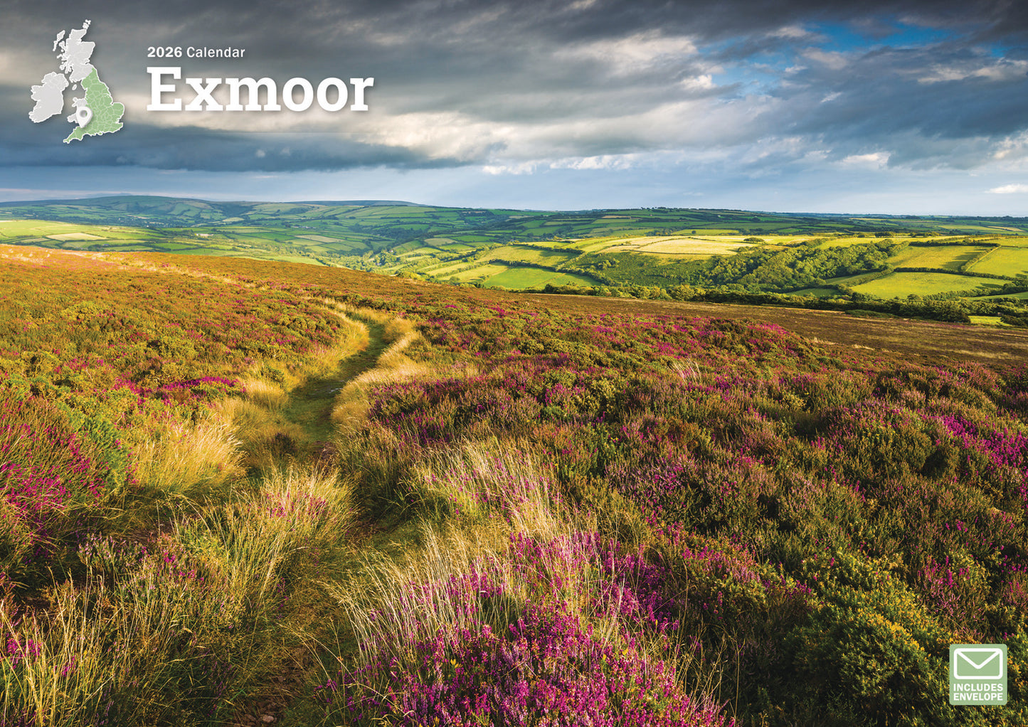 Exmoor A4 Calendar 2026