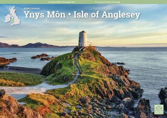 Isle of Anglesey A4 Calendar 2026