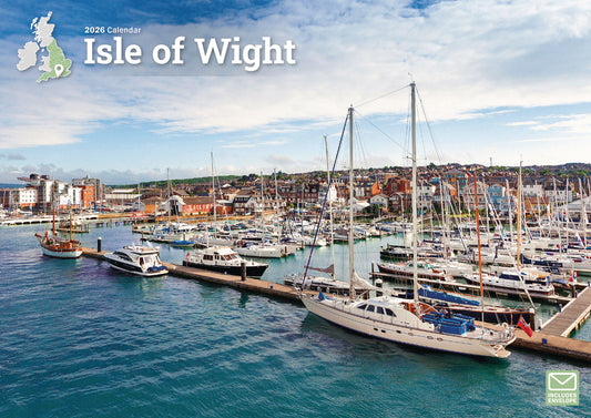 Isle of Wight A4 Calendar 2026