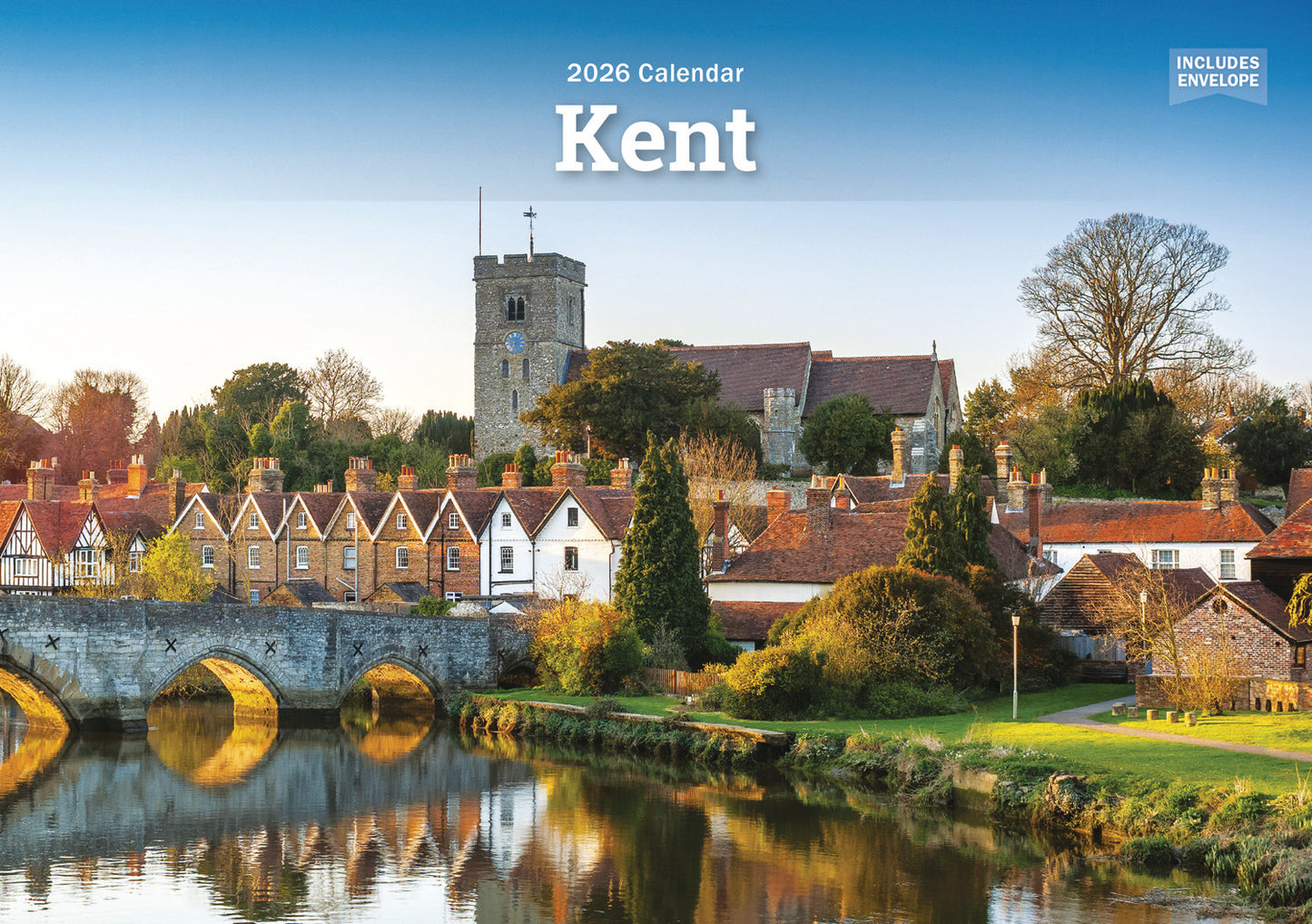 Kent A5 Calendar 2026