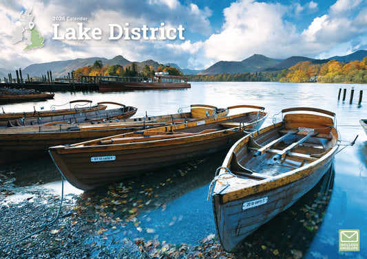 Lake District A4 Calendar 2026