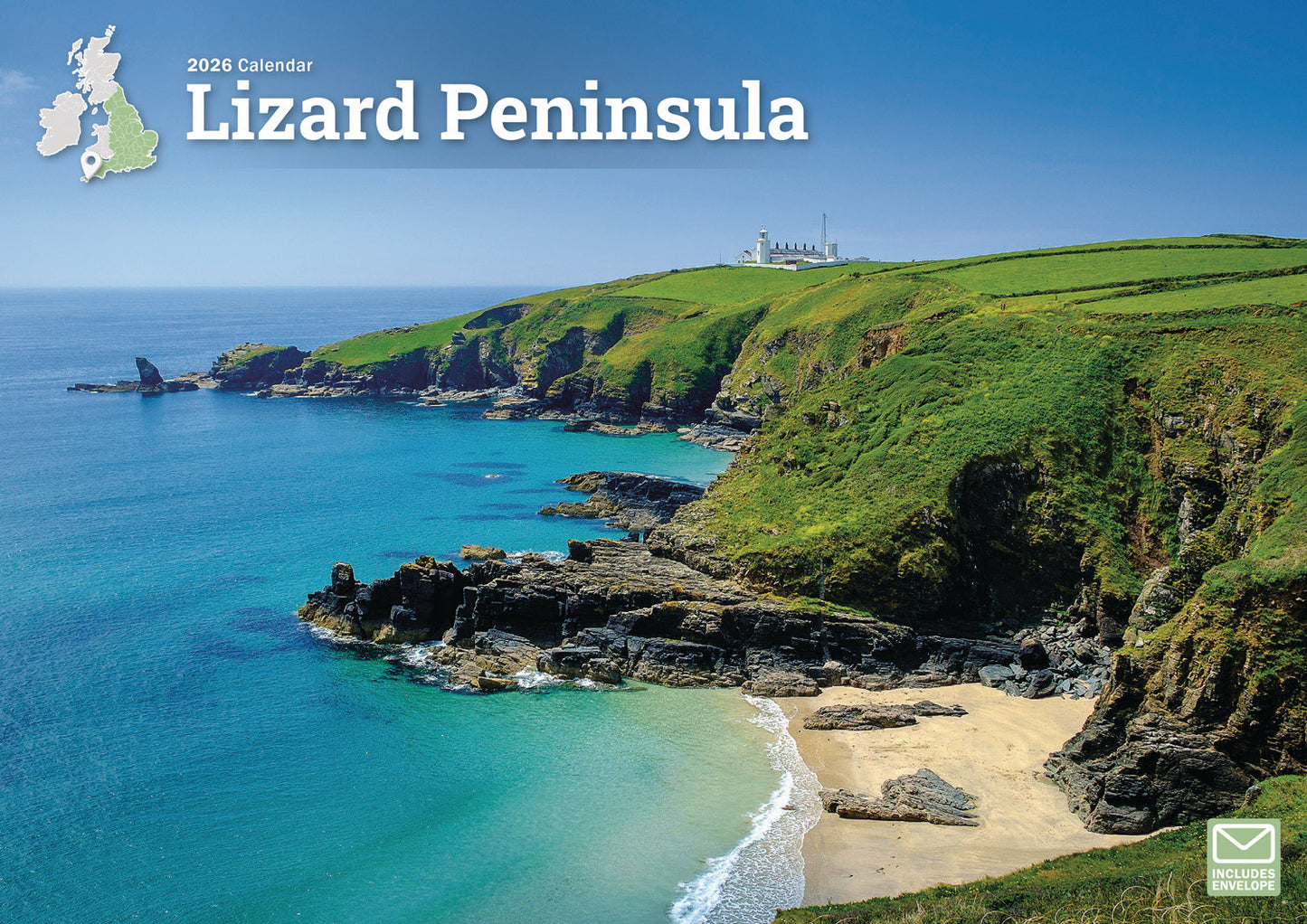 Lizard Peninsula A4 Calendar 2026