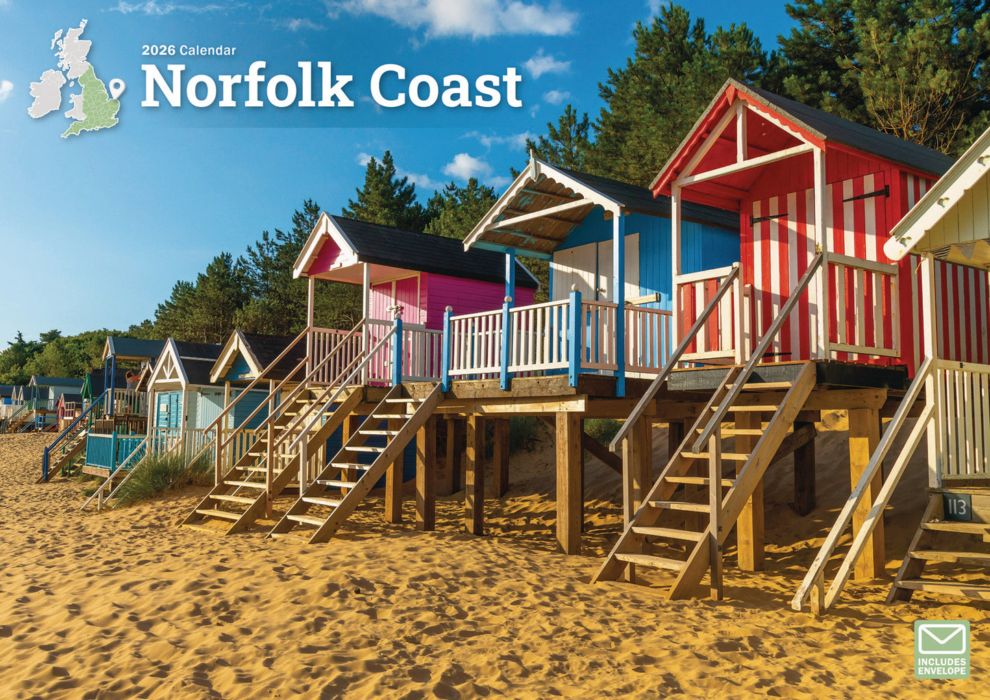 Norfolk Coast A4 Calendar 2026