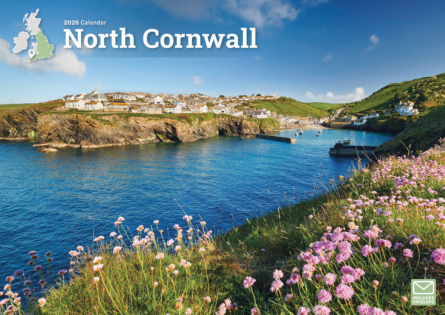 North Cornwall A4 Calendar 2026