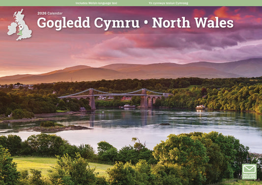 North Wales A4 Calendar 2026