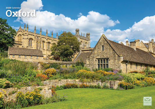 Oxford A4 Calendar 2026