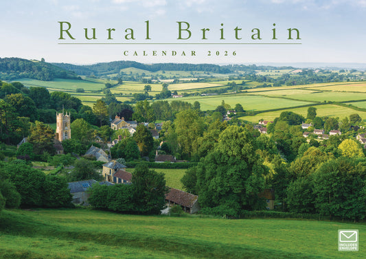 Rural Britain A4 Calendar 2026