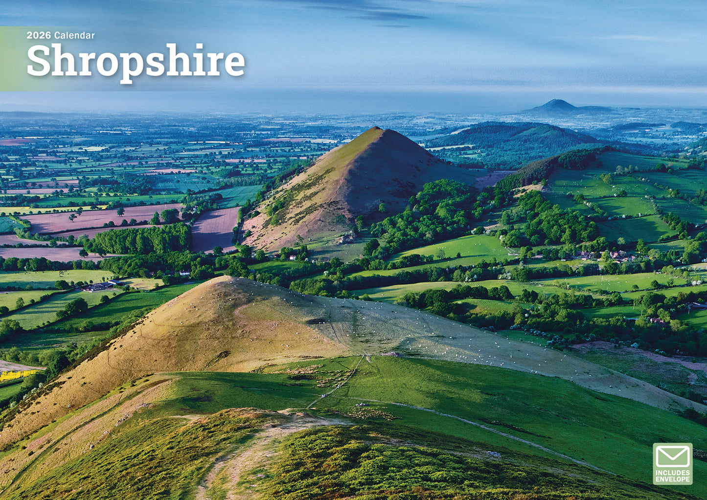 Shropshire A4 Calendar 2026