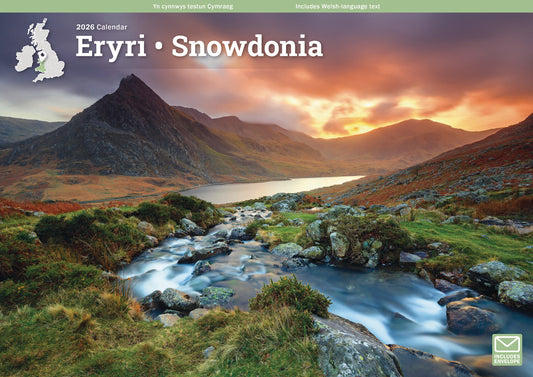 Snowdonia A4 Calendar 2026