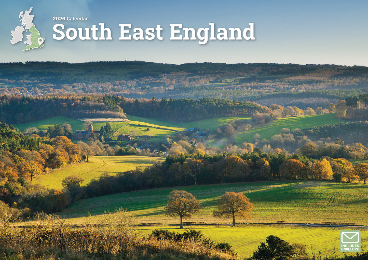 South East England A4 Calendar 2026