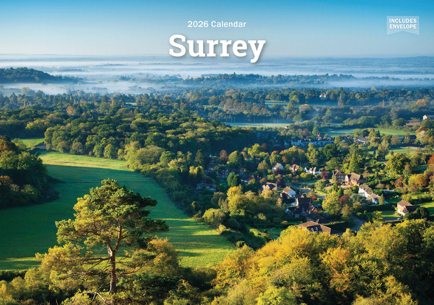 Surrey A5 Calendar 2026