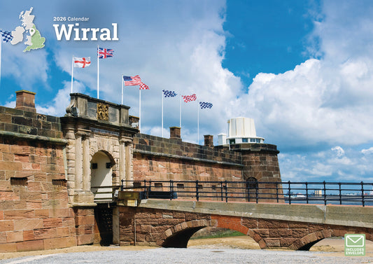 Wirral A4 Calendar 2026