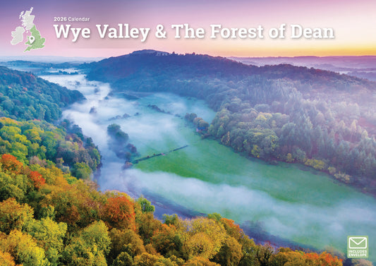 Wye Valley & The Forest of Dean A4 Calendar 2026