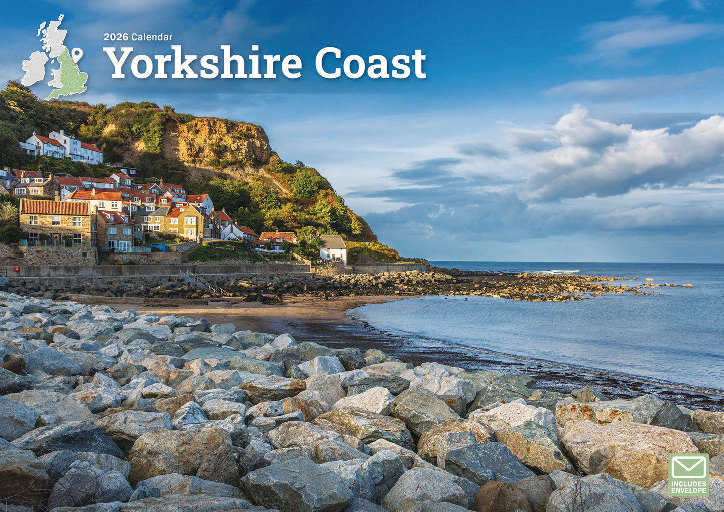 Yorkshire Coast A4 Calendar 2026