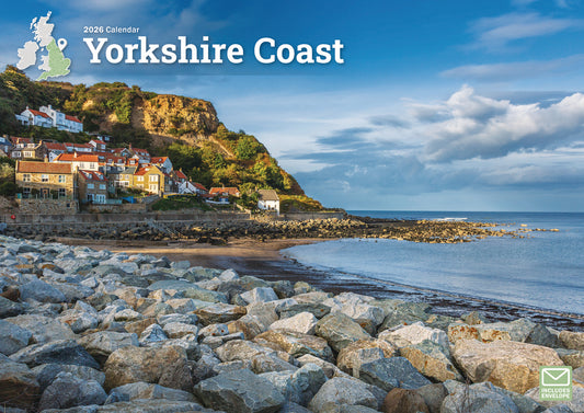 Yorkshire Coast A4 Calendar 2026