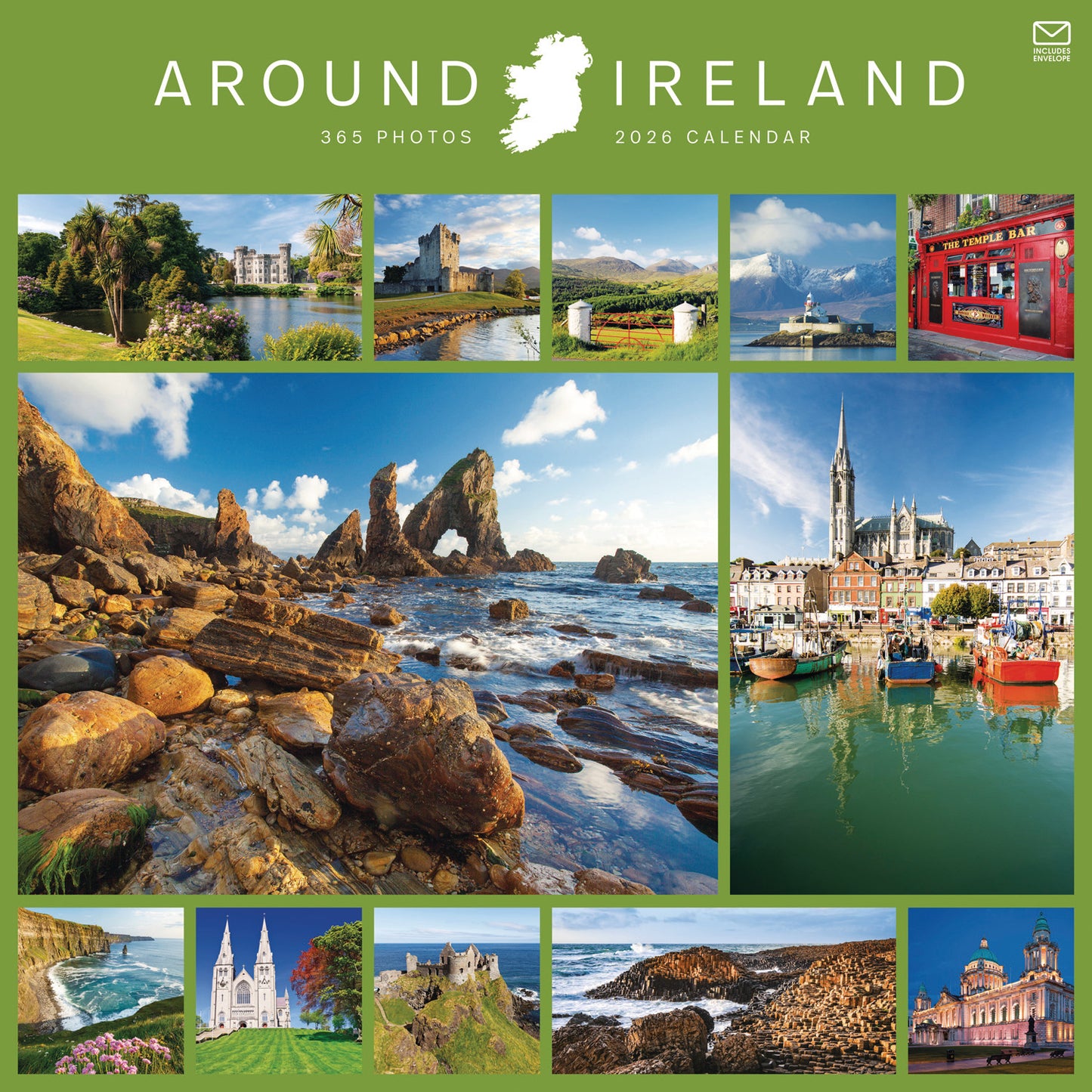 Around Ireland Wall Calendar 2026