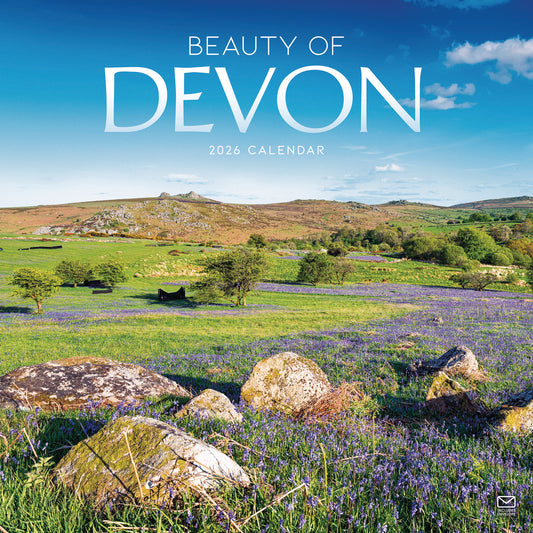 Beauty of Devon Wall Calendar 2026