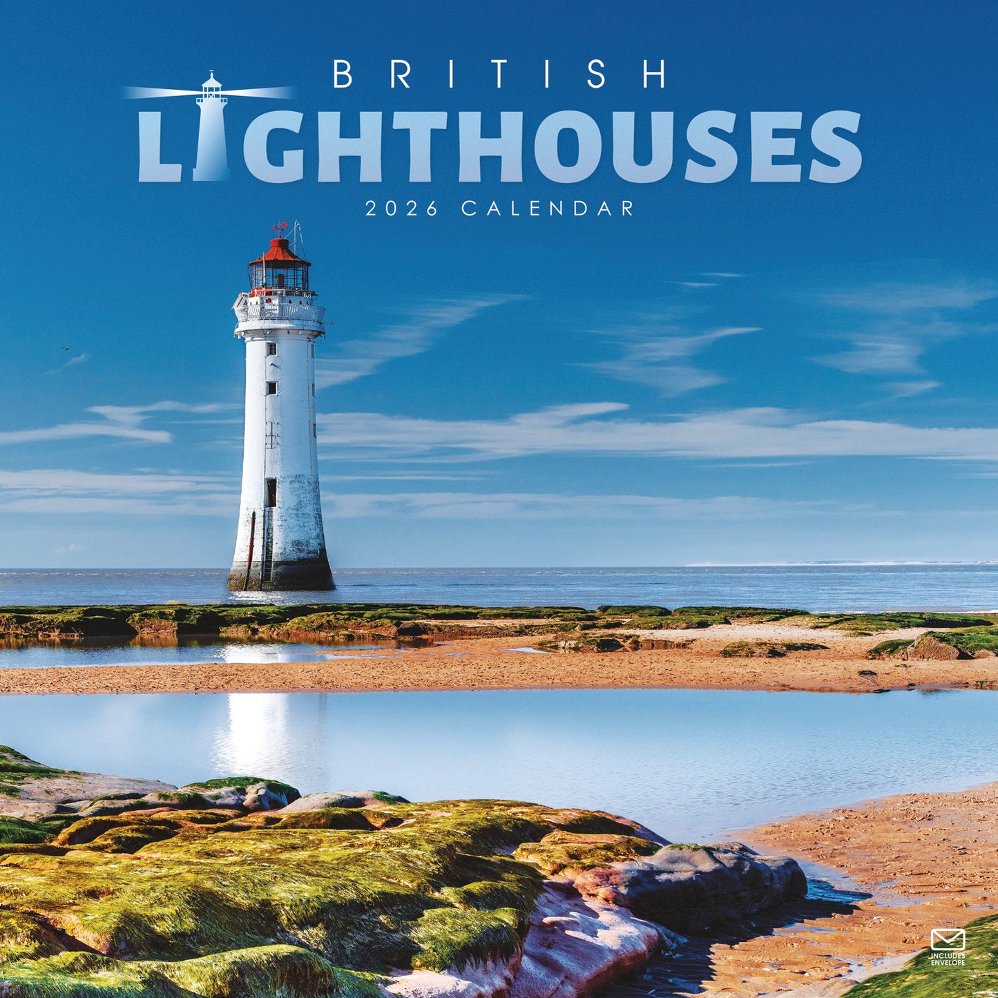 British Lighthouses Wall Calendar 2026