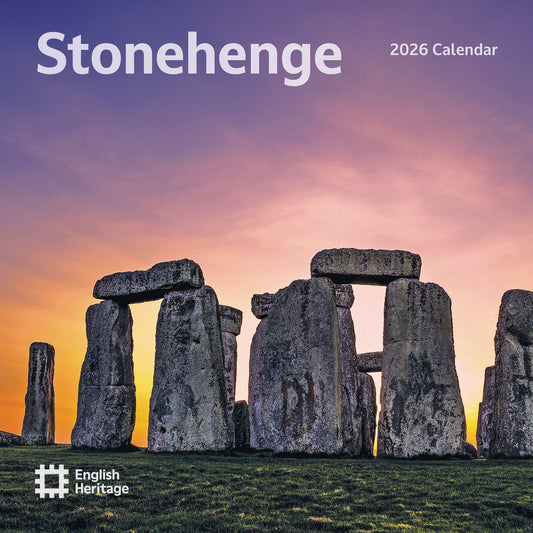 English Heritage Stonehenge Wall Calendar 2026