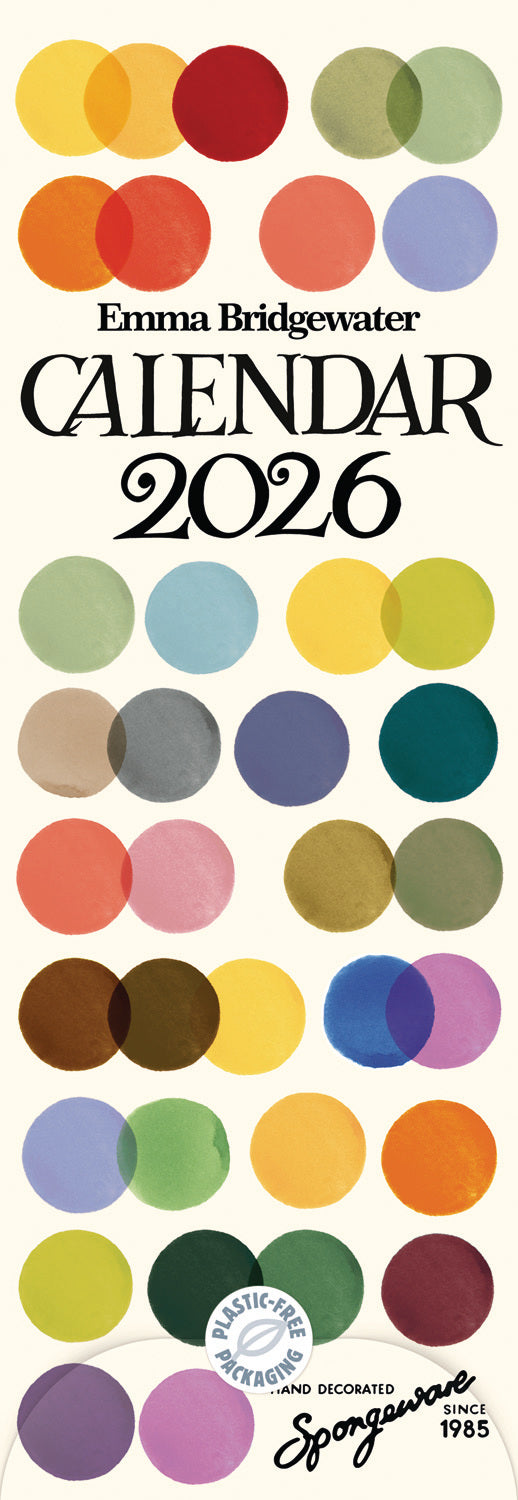 Emma Bridgewater, Colour Palette Slim Calendar 2026