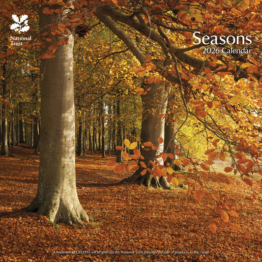 Seasons, National Trust Wall Calendar 2026