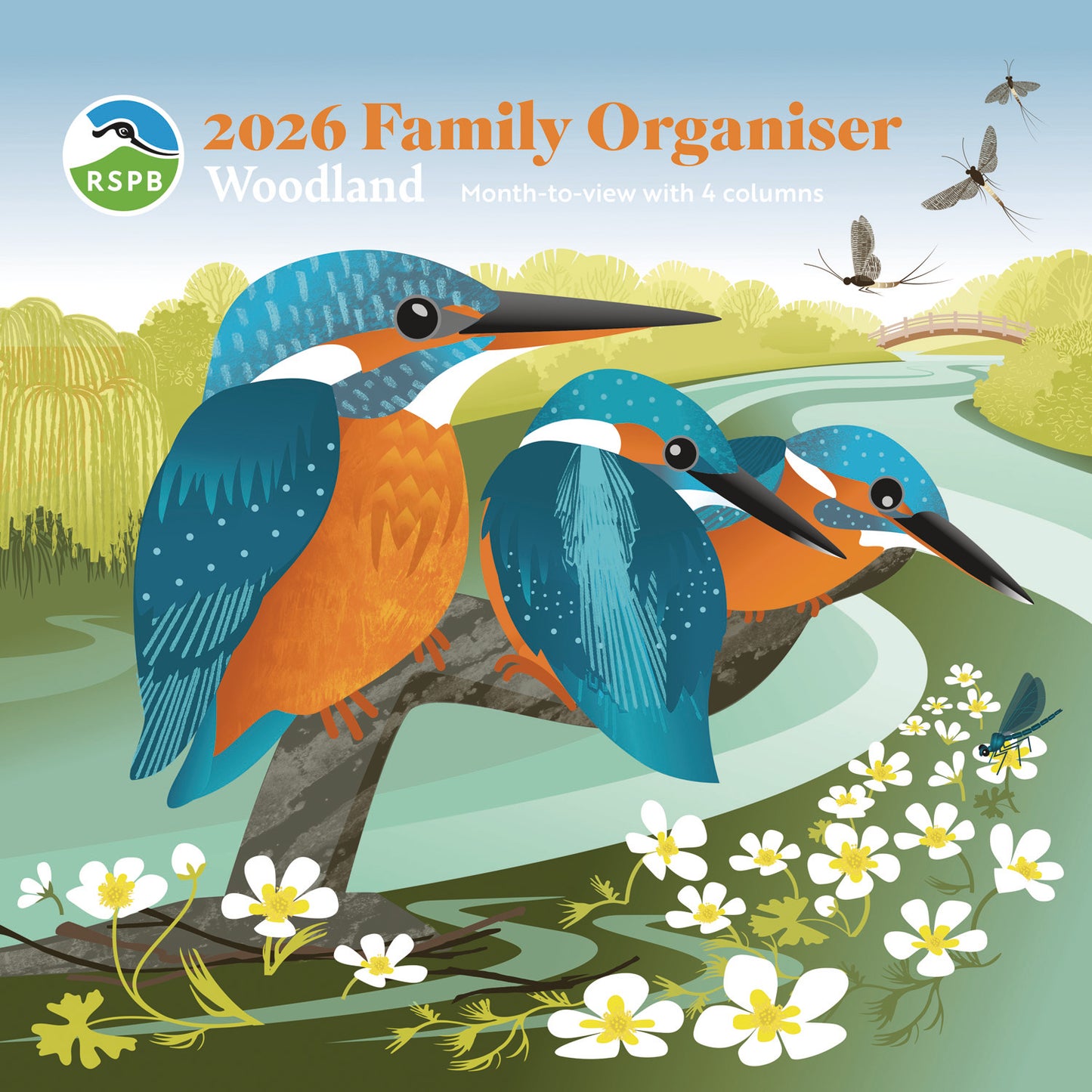 RSPB Household Planner Calendar 2026