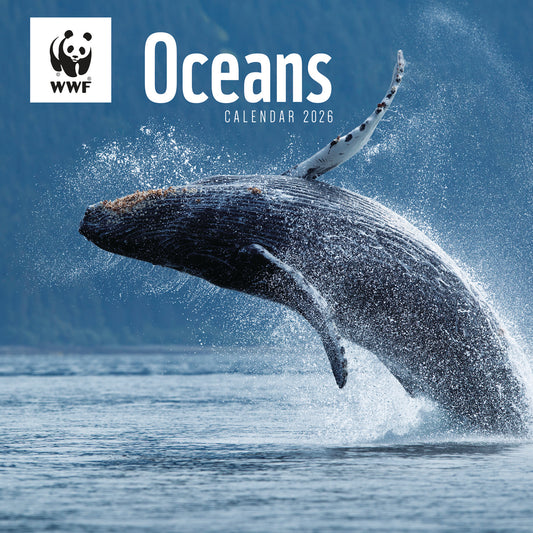 WWF Oceans Wall Calendar 2026