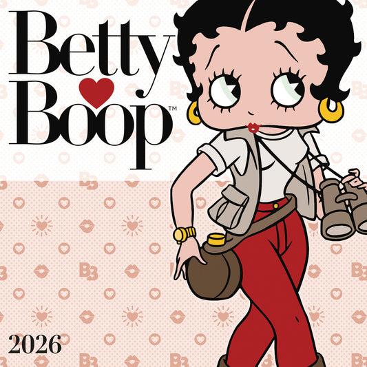 Betty Boop Wall Calendar 2026