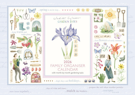 Garden Days WTV Planner A4 Calendar 2026