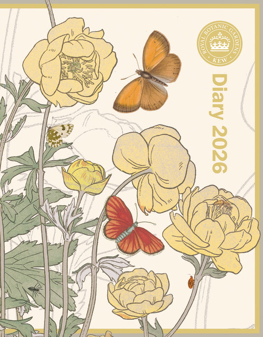 Royal Botanic Gardens Kew Dlx Cased Diary 2026