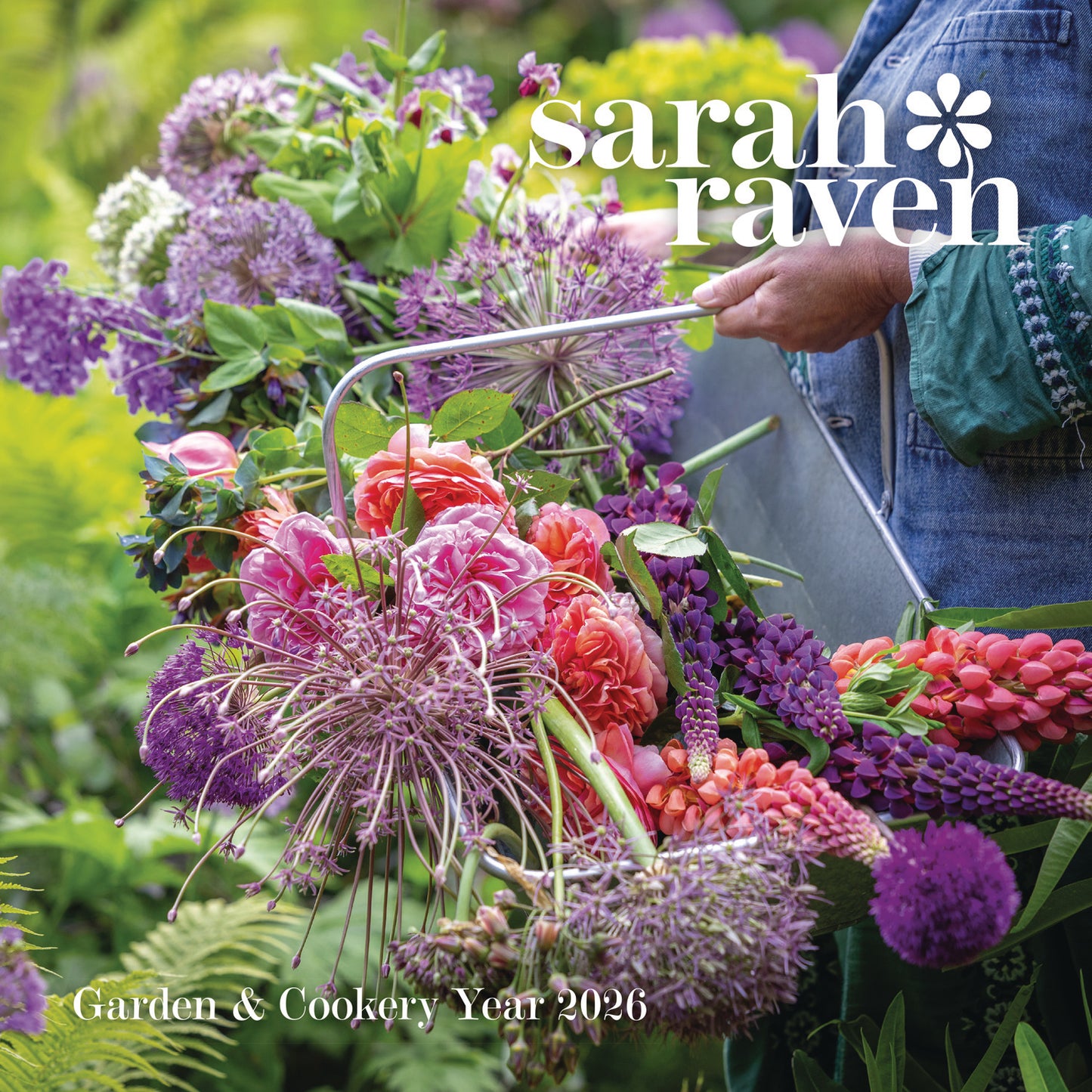 Sarah Raven Wall Calendar 2026