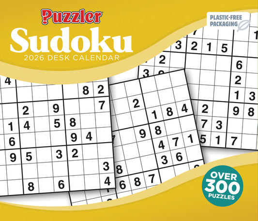 Sudoku, Puzzler Box Calendar 2026