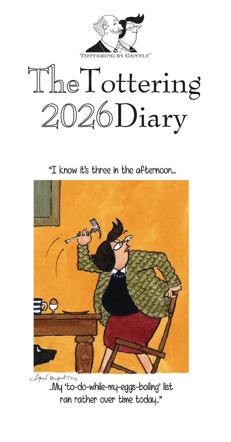 Tottering By Gently Slim Dlx Diary 2026