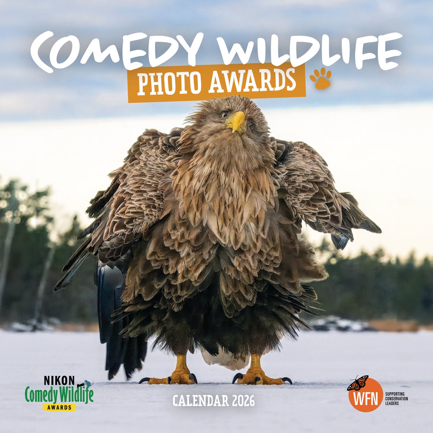 Comedy Wildlife Photography Awards Wall Calendar 2026