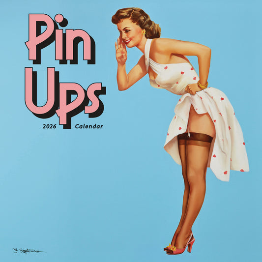 Pin Ups Wall Calendar 2026