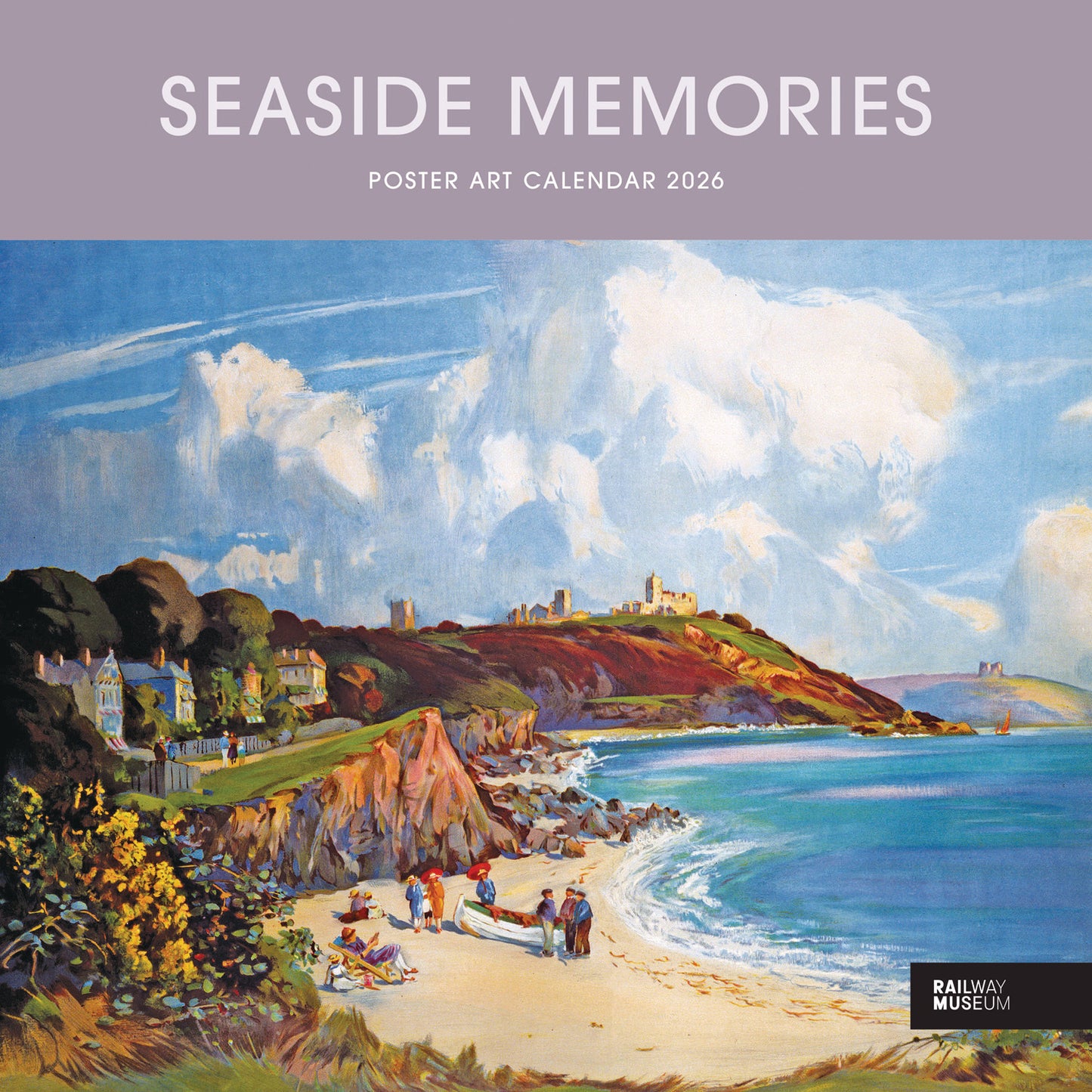 Seaside Memories NRM Wiro Wall Calendar 2026