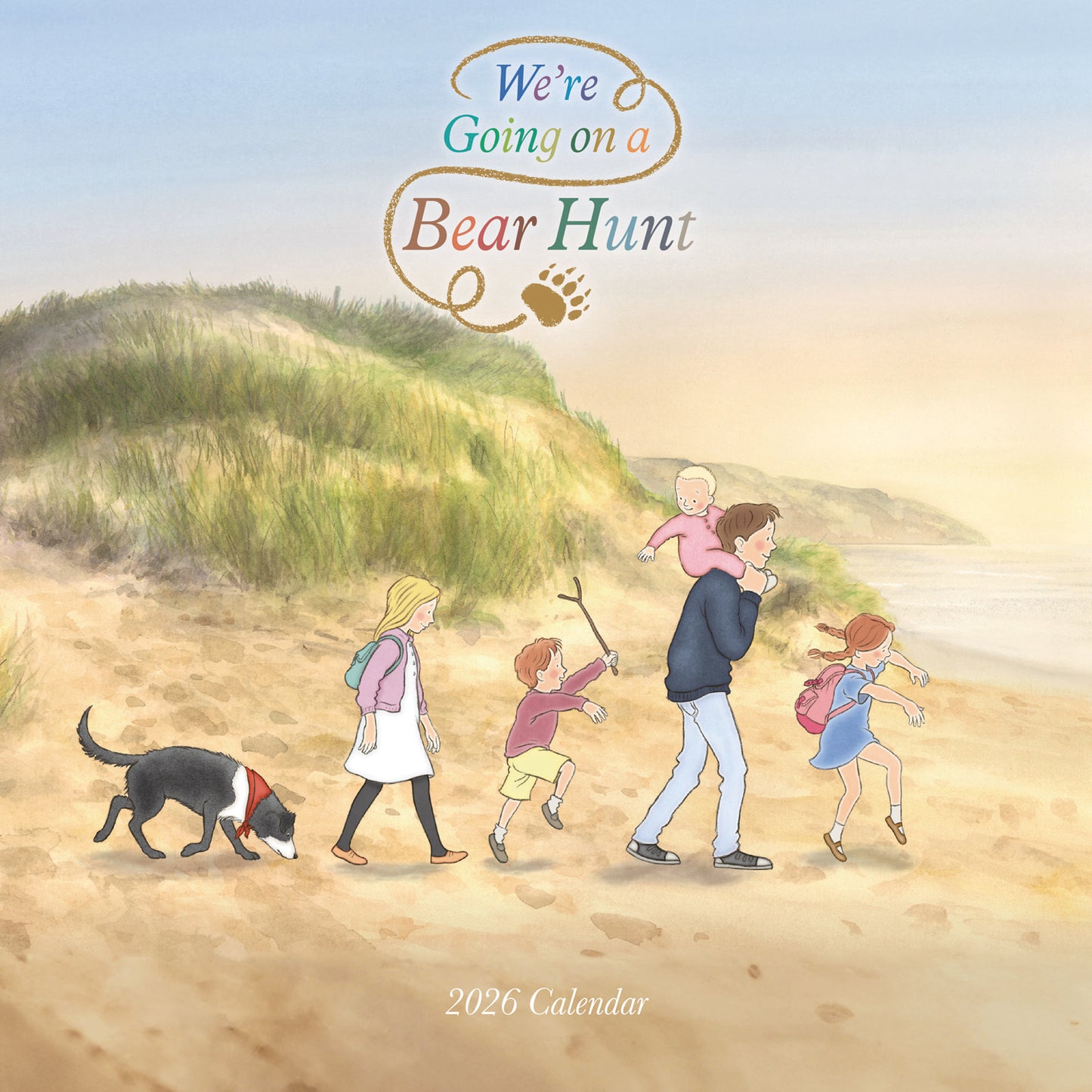 We're Going on a Bear Hunt Wall Calendar 2026