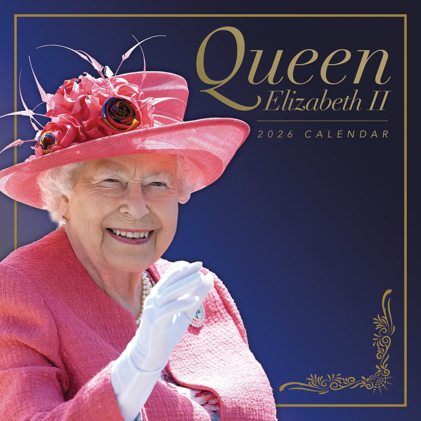 Queen Elizabeth II Wall Calendar 2026