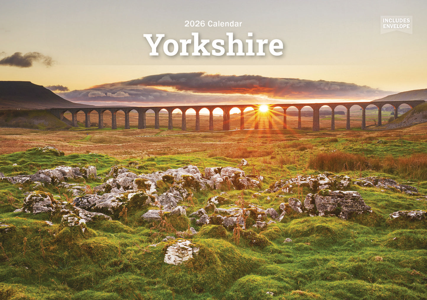 Yorkshire A5 Calendar 2026