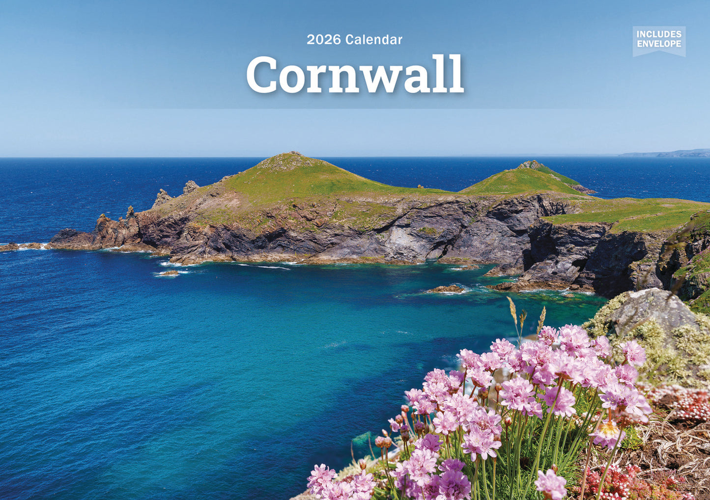 Cornwall A5 Calendar 2026