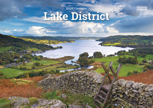 Lake District A5 Calendar 2026