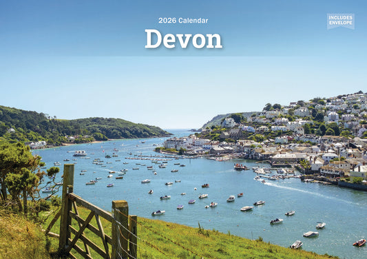 Devon A5 Calendar 2026